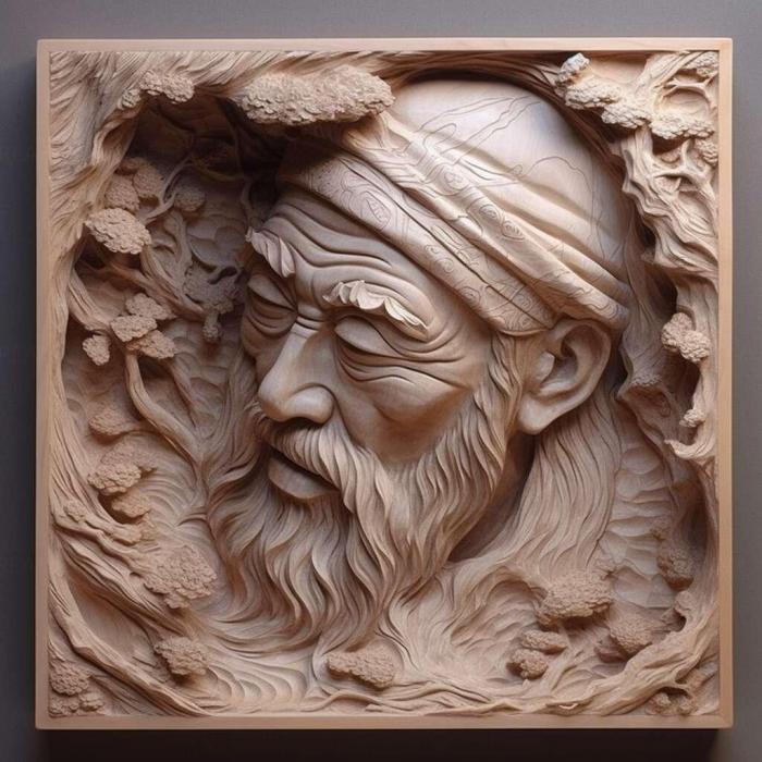 نموذج ثلاثي الأبعاد لآلة CNC 3D Art 